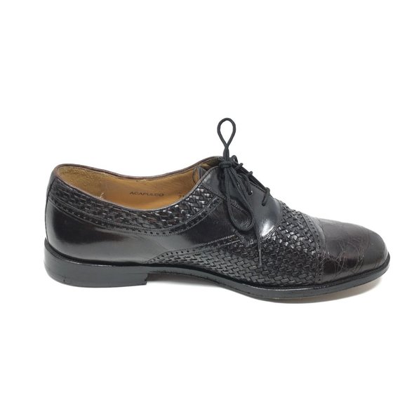Mezlan Oxfords Shoes Size 9.5 W Espresso Crocodile main image 5